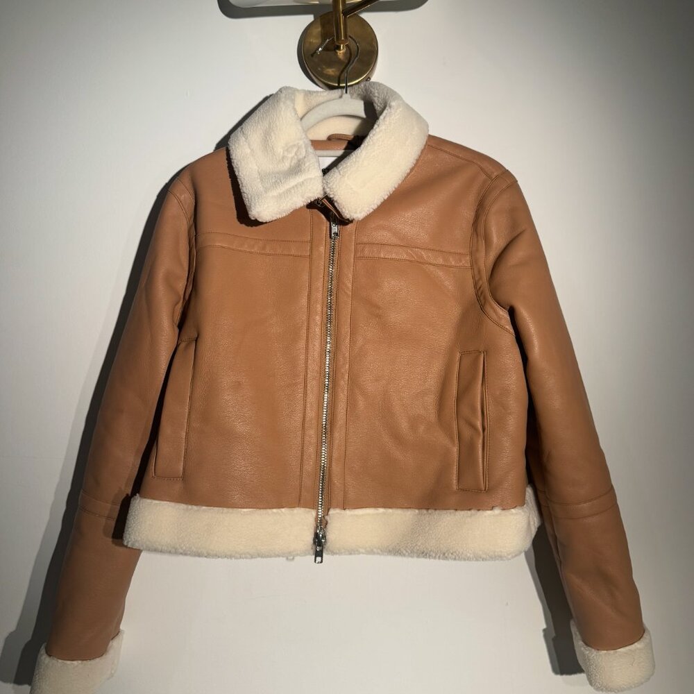 STAND STUDIO Lorelle faux-shearling jacket